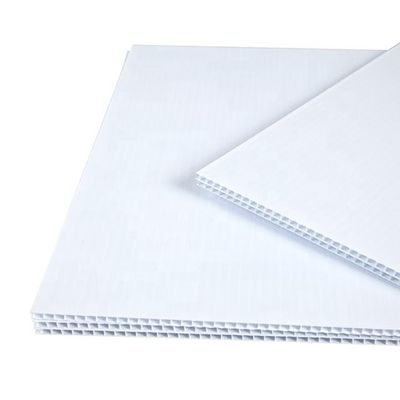 Tấm Corflute trắng 4mm 4x8 Dấu hiệu Coroplast cho quảng cáo