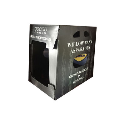 Hộp đóng gói rau được làm từ nhựa lốp polypropylene cung cấp khả năng chống ẩm tuyệt vời và gây hại