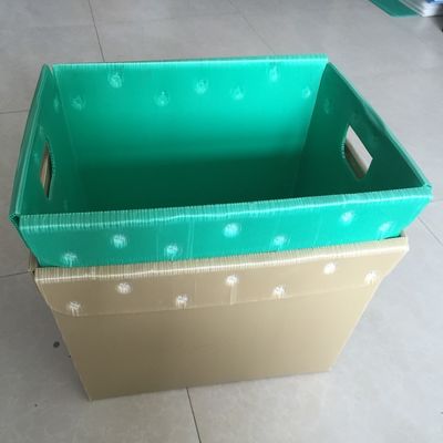 Hộp đóng gói bằng nhựa sóng 4,5mm 5,5mm Thùng cá PP sóng