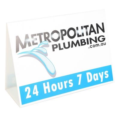 Bảng phân công PP Corflute Bảng tam giác nhựa sóng 600x460mm