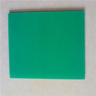 Tấm nhựa sóng 2,5 mm 3,5 mm Tấm nhựa tường đôi có rãnh