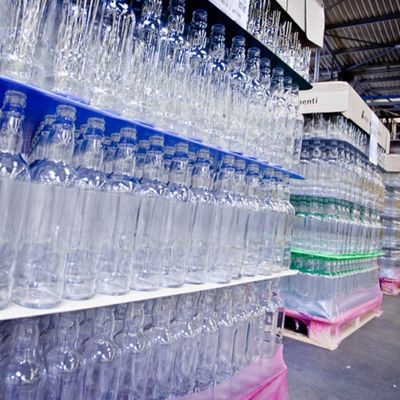 Tấm đệm lớp nhựa màu đỏ Bộ chia chai nhựa Polypropylen Corflute