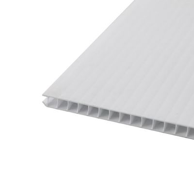 Bảng điều khiển dự án 3mm Bảng Corflute trắng Tấm chống thấm Correx