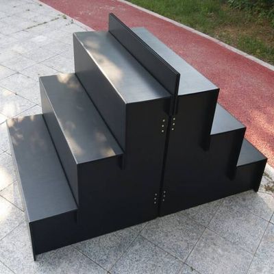 Cửa hàng trưng bày cửa hàng hoa Coroplast hình chữ nhật 3 tầng chịu được thời tiết