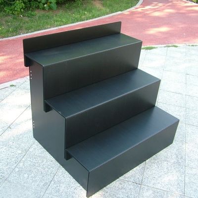 Bệ trưng bày hoa thương mại Bệ hoa 4 tầng Corflute
