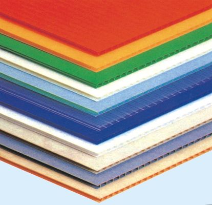Tấm Polypropylen trắng Correx Tấm nhựa sóng 4 mm 2 mm