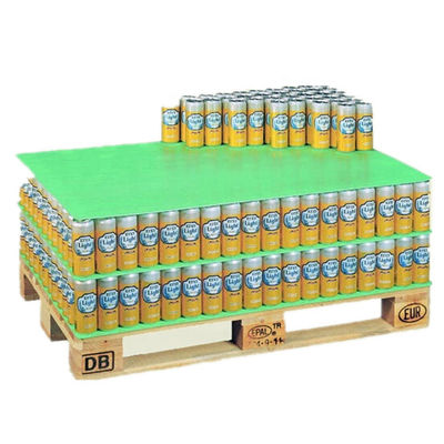 Tấm nhựa lớp sóng 3 mm 4 mm Tấm đệm lớp PP màu xanh lá cây không thấm nước
