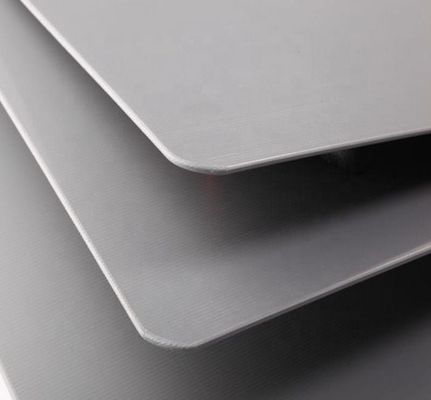 Lớp đệm chai Coroplast màu xám 5 mm Tấm nhựa PP 1200 * 1000mm