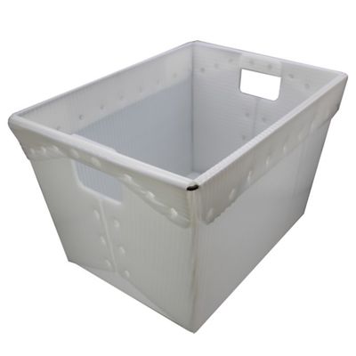 Doanh thu Tấm Bưu chính Tote Trắng USPS Vận chuyển Totes nhựa