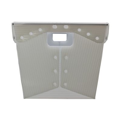 Doanh thu Tấm Bưu chính Tote Trắng USPS Vận chuyển Totes nhựa
