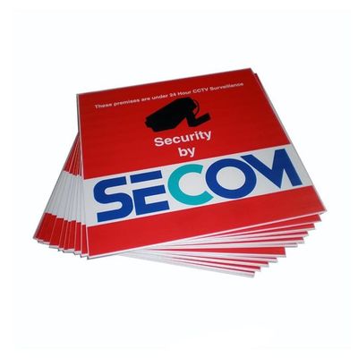 Corflute Sign Long Lasting Corrugated Plastic Signage Option Lý tưởng cho triển lãm ngoài trời Chiến dịch Các công trình xây dựng và các hoạt động