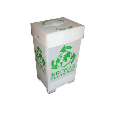 PP Coroplast Recycle Bin Thân thiện với môi trường Chống bền
