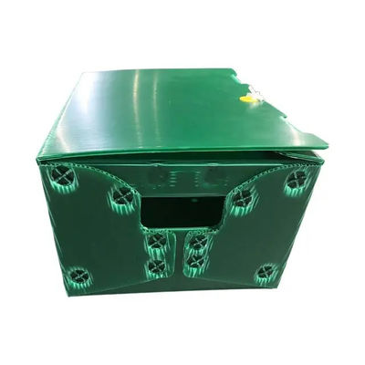 Polypropylene Bưu điện Tote Hộp nhựa sóng Thùng cứng Tùy chỉnh có tay cầm