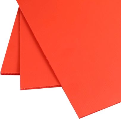 Tái chế nhẹ Polypropylene Coroplast Board Tấm nhựa PP