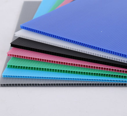 Quảng cáo Polypropylene Coroplast Bảng nhựa lồi lồi tùy chỉnh
