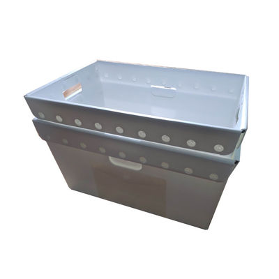 PP Mail Tote hộp nhựa lợp lợp tùy chỉnh gấp chống nước nhẹ