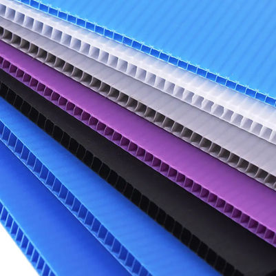 Bảng bảo vệ nhựa PP Corrugated Corflute cho quảng cáo tùy chỉnh
