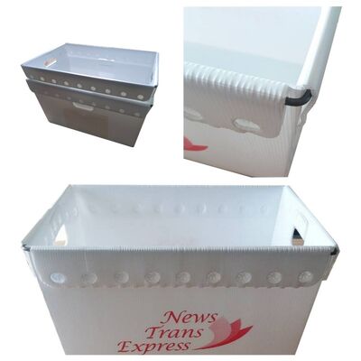 PP Mail Tote – Thùng đựng thư bằng nhựa PP bền, nhẹ, xếp chồng được, giúp phân loại, vận chuyển và sắp xếp thư hiệu quả